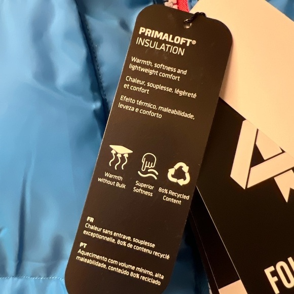 NWT Fourlaps Navy/Blue Reversible Polar Quilted Sherpa Puffer Jacket- XXL | $198 - Picture 13 of 16